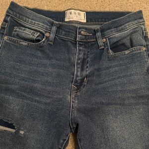 We The Free Men's Dark Blue Skinny Jeans